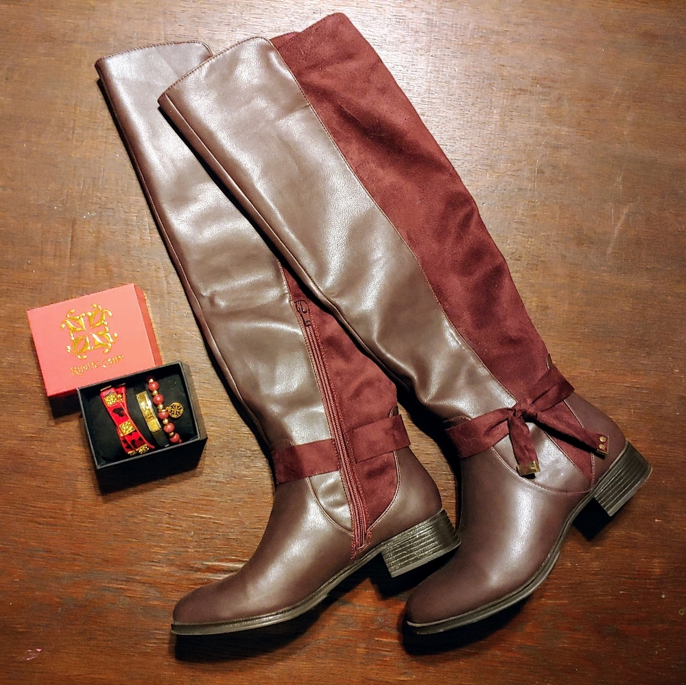 Shoedazzle Yovanna Over-The-Knee Boots